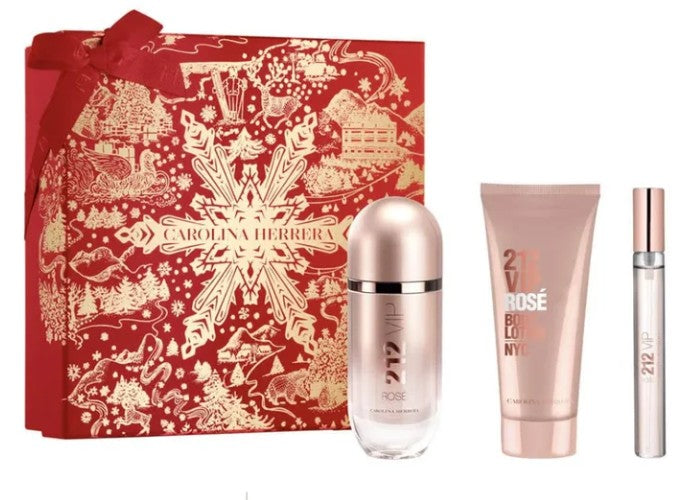 ESTUCHE 212 VIP ROSÉ EDP 80 ML + 10 ML + BD 100 ML