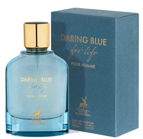 Maison Alhambra Daring Blue For Life Pour Homme EDP 100 ML